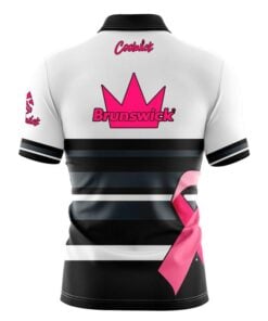 Alternative view of Brunswick Pink Ribbon Fast Track CoolWick Bowling Jersey