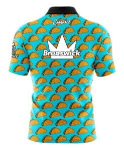 Alternative view of Brunswick Taco Fast Track CoolWick Bowling Jersey