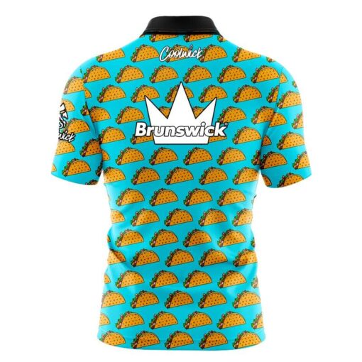 Brunswick Taco Fast Track CoolWick Bowling Jersey - Image 2