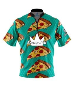Brunswick Pizza Fast Track CoolWick Bowling Jersey