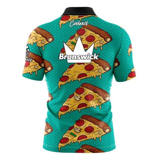 Brunswick Pizza Fast Track CoolWick Bowling Jersey - Image 2