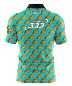 Alternative view of Columbia 300 Taco Fast Track CoolWick Bowling Jersey