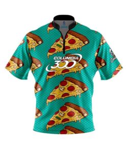 Columbia 300 Pizza Fast Track CoolWick Bowling Jersey