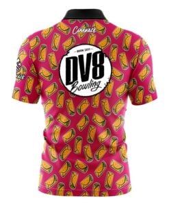 Alternative view of DV8 Burrito Fast Track CoolWick Bowling Jersey