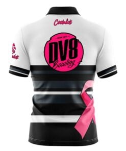Alternative view of DV8 Pink Ribbon Fast Track CoolWick Bowling Jersey