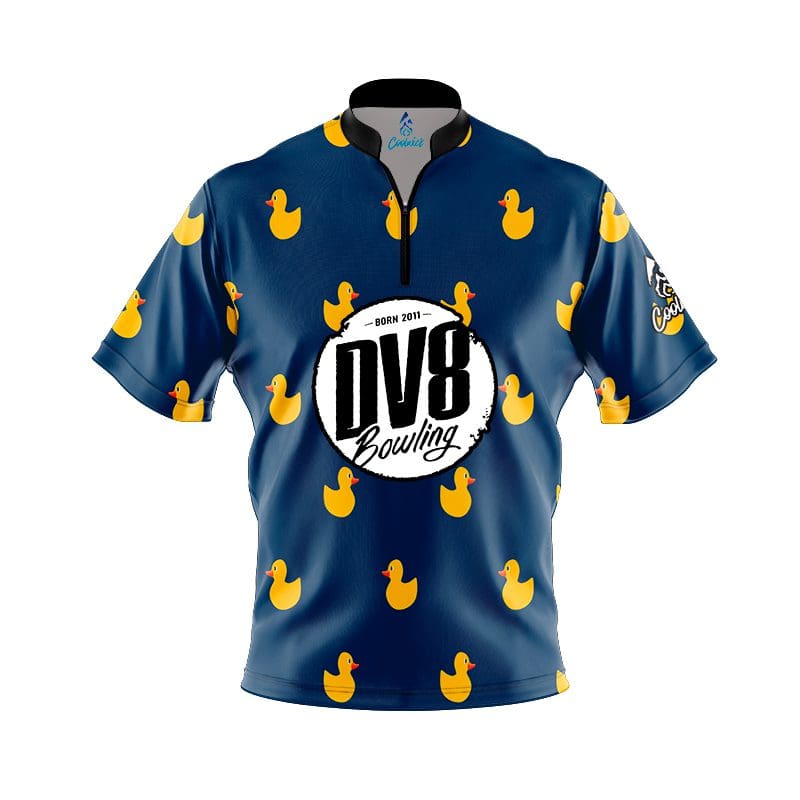 DV8 Rubber Duck Fast Track CoolWick Bowling Jersey