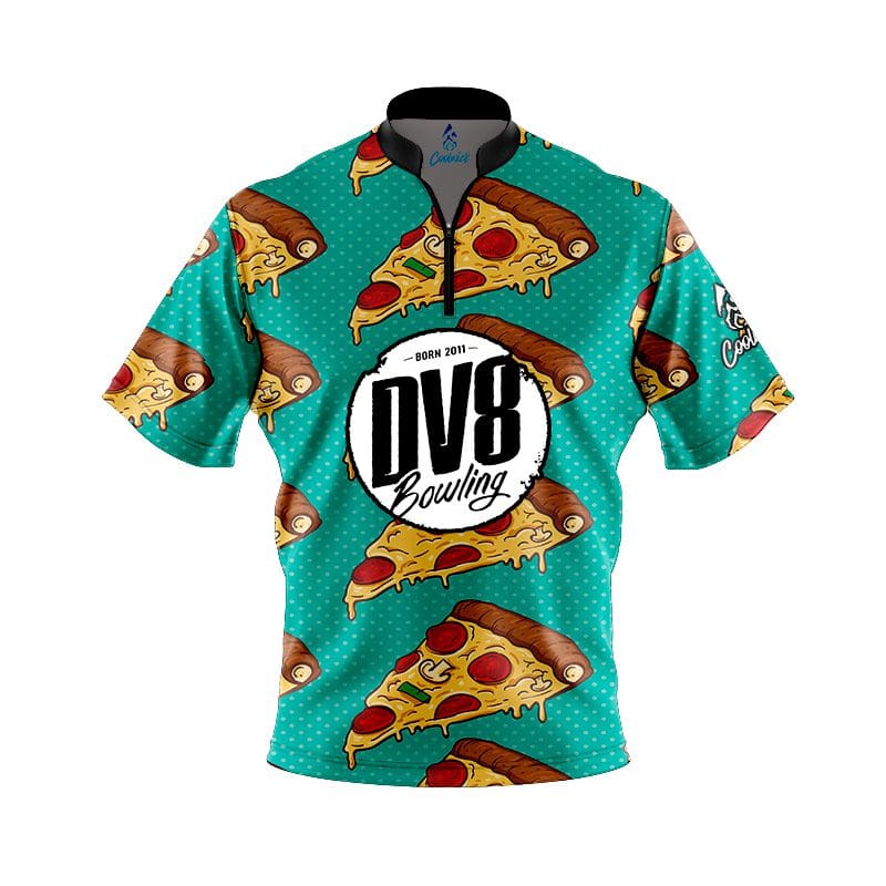 DV8 Pizza Fast Track CoolWick Bowling Jersey