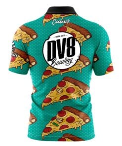Alternative view of DV8 Pizza Fast Track CoolWick Bowling Jersey