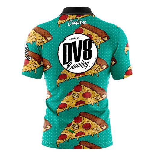 DV8 Pizza Fast Track CoolWick Bowling Jersey - Image 2