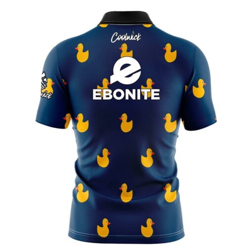 Ebonite Rubber Duck Fast Track CoolWick Bowling Jersey - Image 2