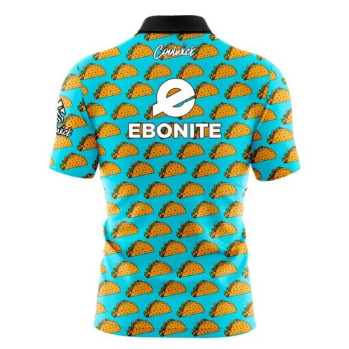 Ebonite Taco Fast Track CoolWick Bowling Jersey - Image 2