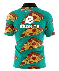 Alternative view of Ebonite Pizza Fast Track CoolWick Bowling Jersey
