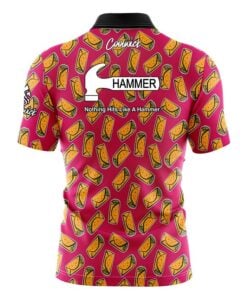 Alternative view of Hammer Burrito Fast Track CoolWick Bowling Jersey