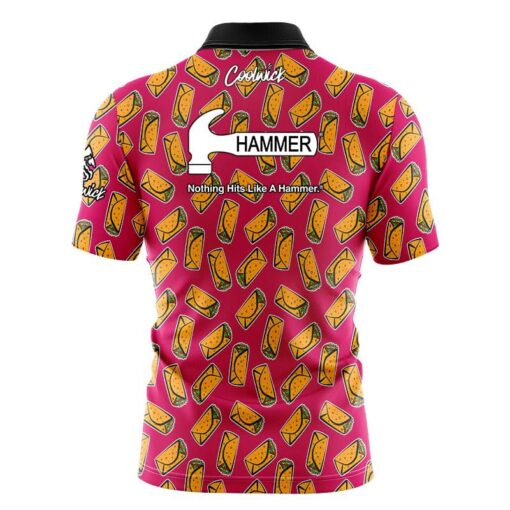 Hammer Burrito Fast Track CoolWick Bowling Jersey - Image 2