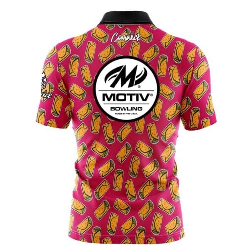 Motiv Burrito Fast Track CoolWick Bowling Jersey - Image 2