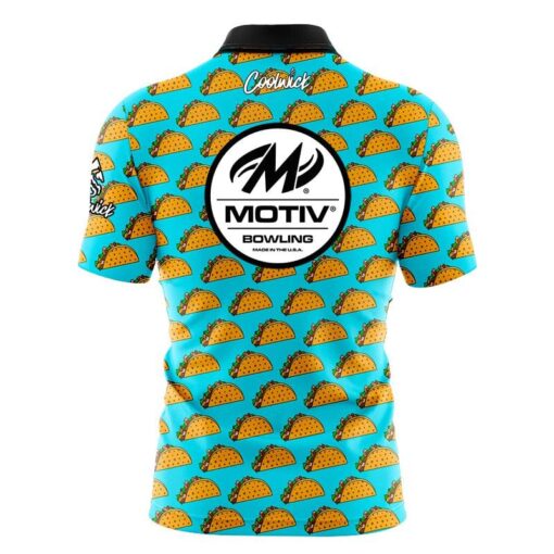 Motiv Taco Fast Track CoolWick Bowling Jersey - Image 2