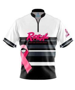 Radical Pink Ribbon Fast Track CoolWick Bowling Jersey