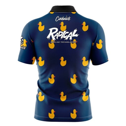 Radical Rubber Duck Fast Track CoolWick Bowling Jersey - Image 2
