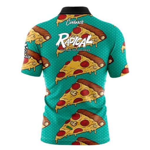 Radical Pizza Fast Track CoolWick Bowling Jersey - Image 2