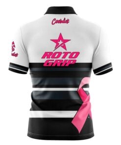 Alternative view of Roto Grip Pink Ribbon Fast Track CoolWick Bowling Jersey