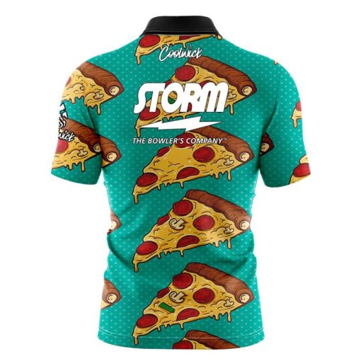 Storm Pizza Fast Track CoolWick Bowling Jersey - Image 2
