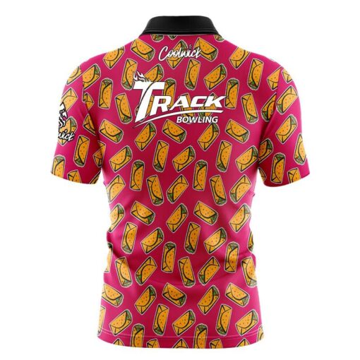 Track Burrito Fast Track CoolWick Bowling Jersey - Image 2