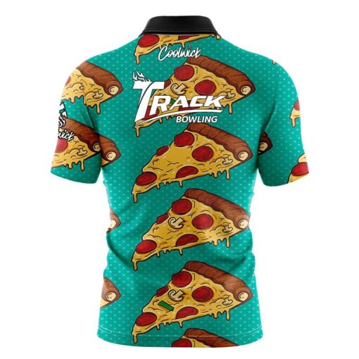 Track Pizza Fast Track CoolWick Bowling Jersey - Image 2