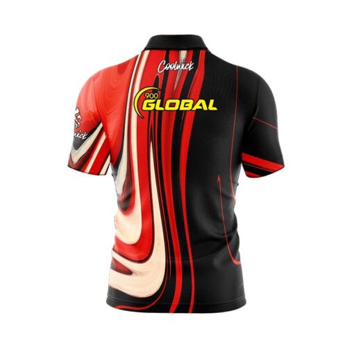 900 Global Eternity Pi Fast Track CoolWick Bowling Jersey - Image 2