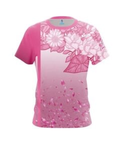 Plain Breast Cancer Petal Pink CoolWick Bowling Jersey