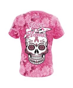 Alternative view of Columbia 300 Breast Cancer Mashup CoolWick Bowling Jersey