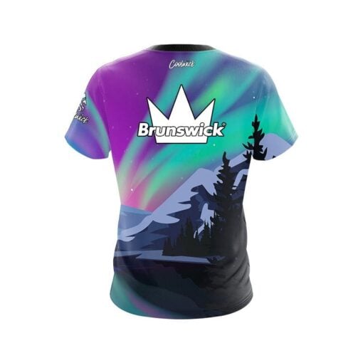 Brunswick Aurora Borealis CoolWick Bowling Jersey - Image 2