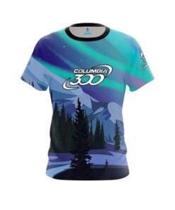 Columbia 300 Aurora Borealis CoolWick Bowling Jersey