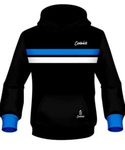 CoolWick Elite Black Blue Tour Hoodie