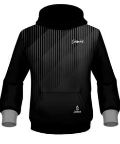 CoolWick Elite Black Grey Quartet Hoodie