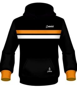 CoolWick Elite Black Orange Tour Hoodie