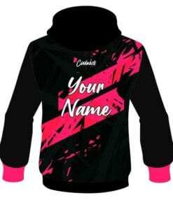 Alternative view of CoolWick Elite Black Pink Dual Hoodie