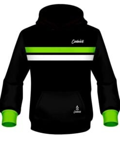 CoolWick Elite Black Green Tour Hoodie