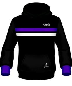 CoolWick Elite Black Purple Tour Hoodie