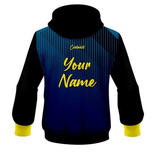CoolWick Elite Blue Yellow Quartet Hoodie - Image 2