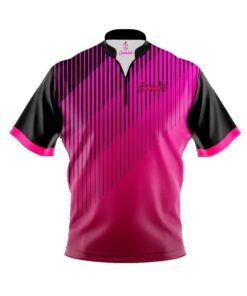CoolWick Elite Pink Quartet Sash Zip Jersey