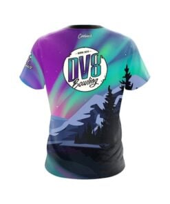Alternative view of DV8 Aurora Borealis CoolWick Bowling Jersey