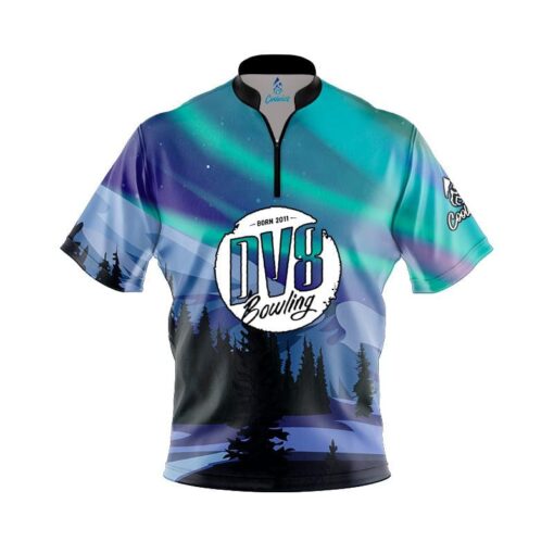DV8 Aurora Borealis Fast Track CoolWick Bowling Jersey
