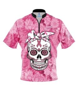 Columbia 300 Breast Cancer Mashup Fast Track CoolWick Bowling Jersey