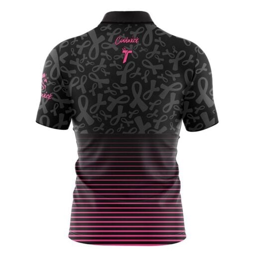 Track Pink Label PL1 Fast Track CoolWick Bowling Jersey - Image 2