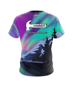 Alternative view of Hammer Aurora Borealis CoolWick Bowling Jersey