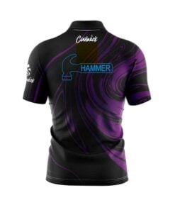 Alternative view of Hammer Black Widow Dark Night Fast Track CoolWick Bowling Jersey
