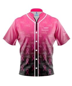 Hammer Breast Cancer Baseball Fast Track CoolWick Bowling Jersey