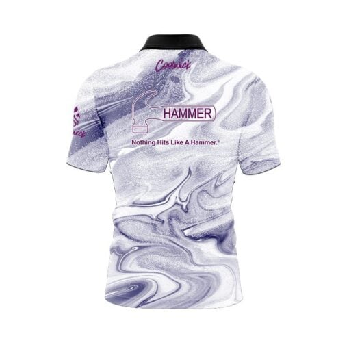 Hammer Envy Tour Pearl Fast Track CoolWick Bowling Jersey - Image 2