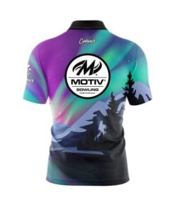 Alternative view of Motiv Aurora Borealis Fast Track CoolWick Bowling Jersey