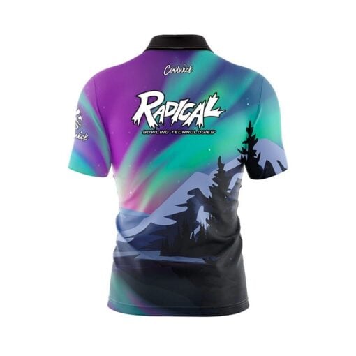 Radical Aurora Borealis Fast Track CoolWick Bowling Jersey - Image 2